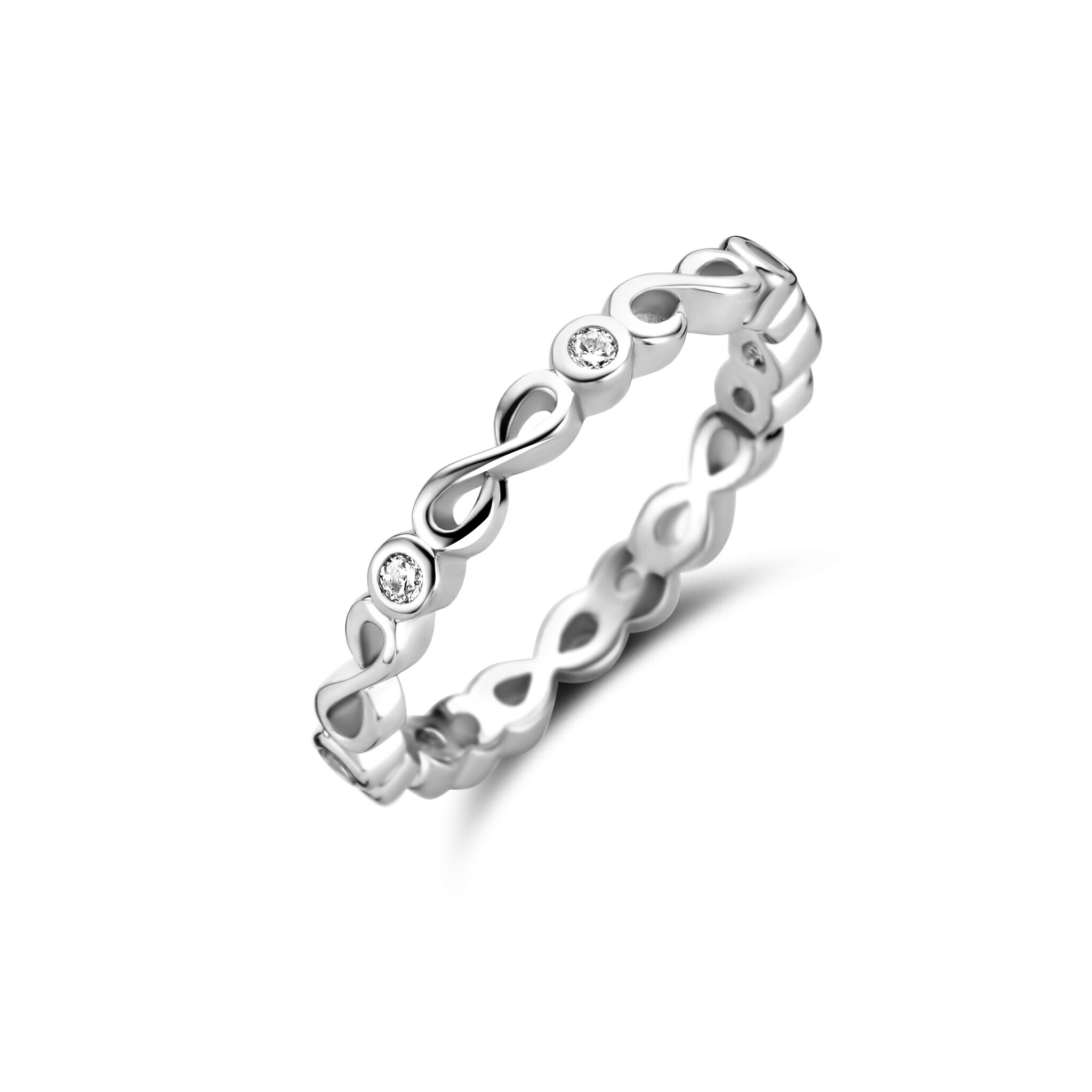 Rosa di Luca 629.728.52 Aanschuifring Infinity en Zirkonia