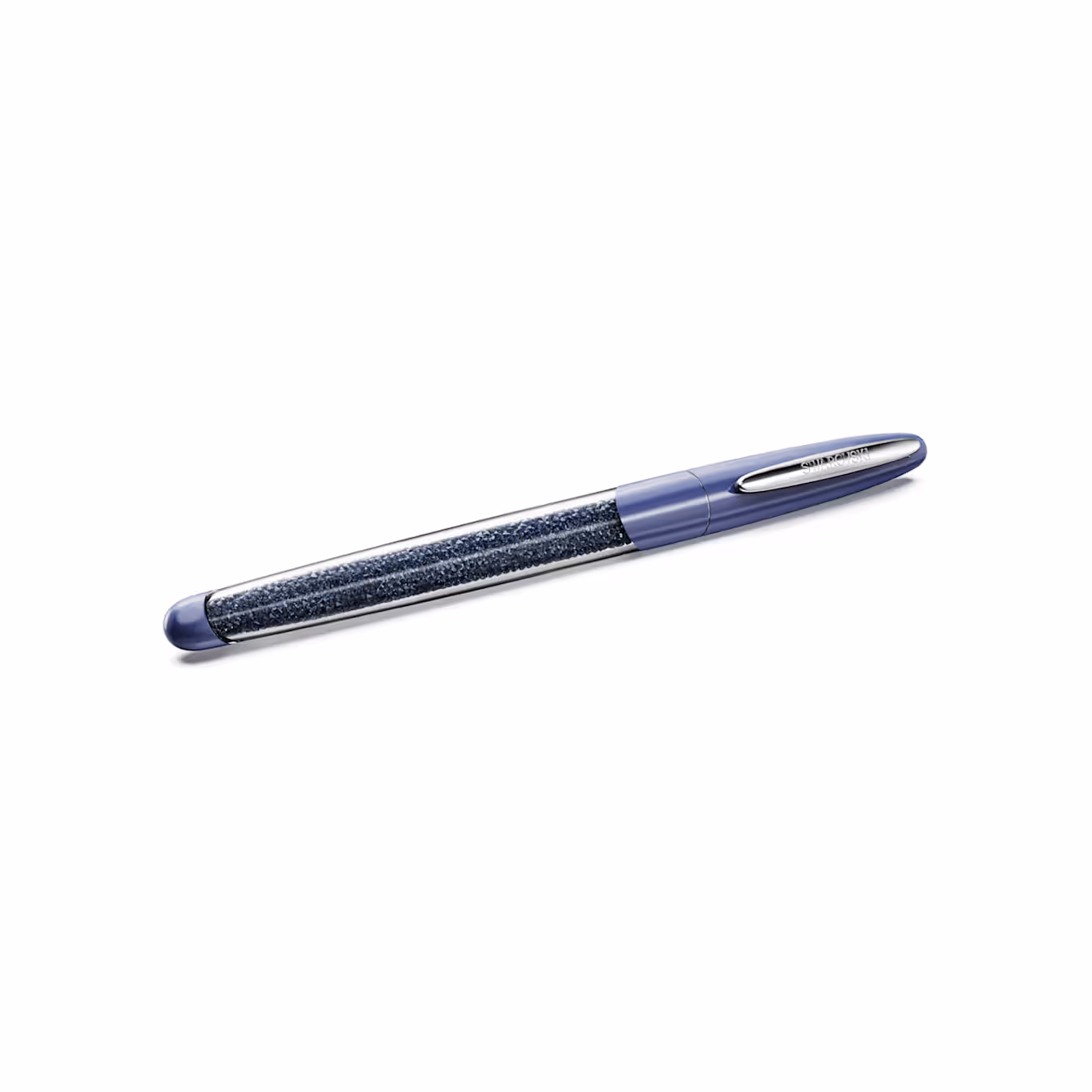 De Crystalline Nova-rollerballpen is veel meer dan alleen een schrijfinstrument. Deze pen is gevuld met ongeveer 400 blauwe kristallen met behulp van de unieke Crystalline-techniek en een clip met zilverkleurige toplaag versterkt de glanzende schacht en dop in denimblauw. Deze slanke rollerballpen is een attent cadeau. Zwarte en blauwe inktvullingen zijn verkrijgbaar in de Swarovski-winkels.
Artikelnr.: 5717138
Collectie:  Crystalline Nova
Formaat: 14.5 x 1.1 cm
Materiaal:  Kristallen, Chromen plating, Blauw gelakt
Kleur:  Blauw
Inktkleur:  Zwart