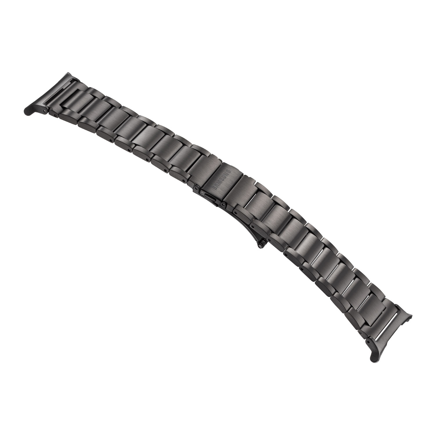 Dit is een zwarte horlogeband van het merk Samsung uit de serie Galaxy Watch Ultra