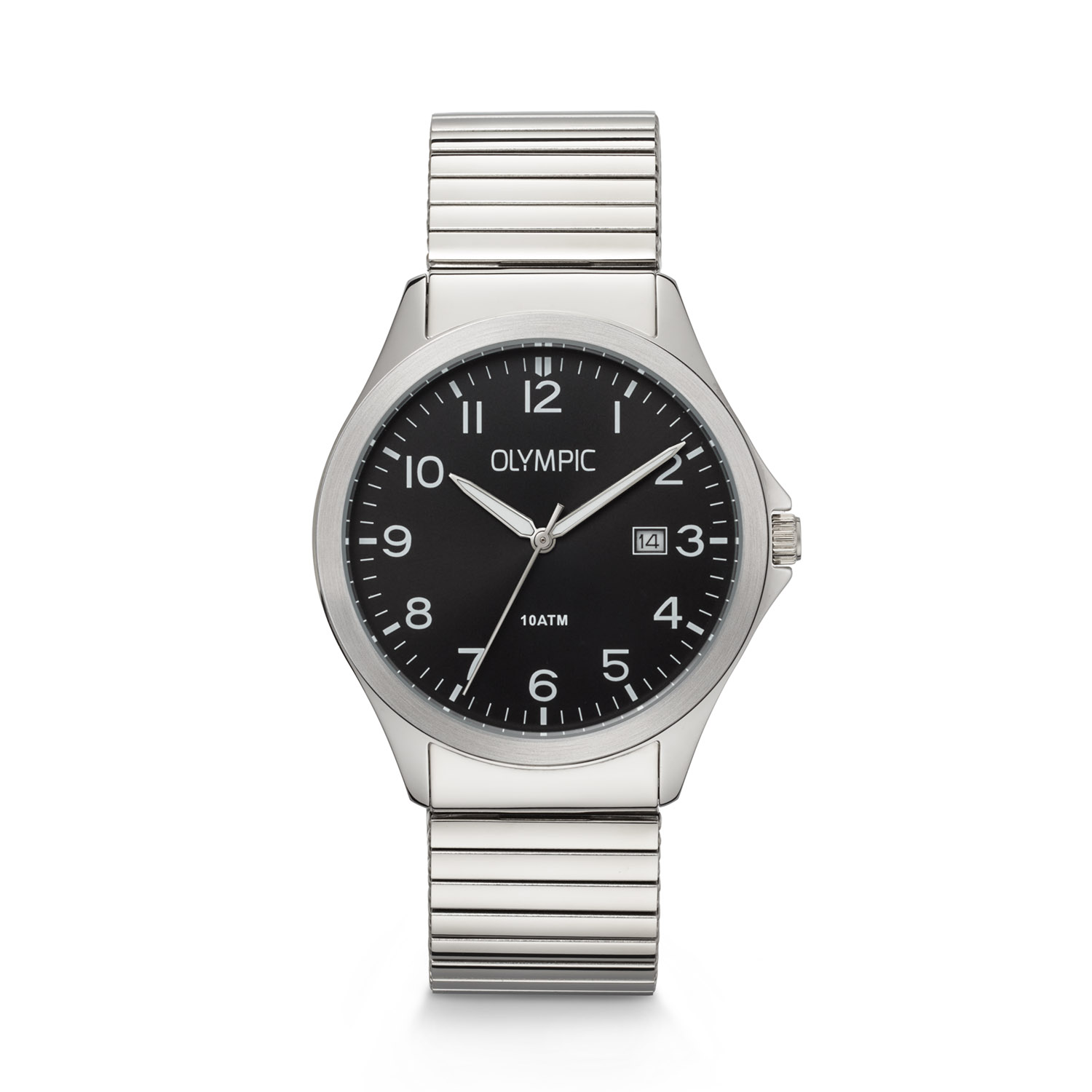 Olympic OL72HSS410 Robin Horloge Staal 40mm 
Dit unieke Olympic horloge met artikelnummer: OL72HSS410 is een herenhorloge met een classic sportieve uitstraling. Het horloge heeft een ronde stalen kast met een zwarte wijzerplaat met een datum. Aan de kast zit een stalen rekband. Het horloge heeft een mineraalglas, een doorsnee van 47mm en is 10ATM.

Het merk:
Een mooi horloge hoeft niet duur te zijn! Het Nederlandse horlogemerk Olympic levert stoere chronografen, slimline series, digitale uurwerken en elegante dameshorloges. De prijs-kwaliteitverhouding staat bij Olympic hoog in het vaandel met prijzen die uiteenlopen van &euro; 34,95 tot en met &euro; 169,00.

100% Nederlands ontwerp, waterdicht en standaard 3 jaar fabrieksgarantie.

Specificaties:
- Ronde kast &Oslash; 40mm
- Stalen horlogekast
- Zwarte wijzerplaat
- Stalen rekband
- 10ATM 
- Standaard 3 jaar fabrieksgarantie
- Mineraalglas