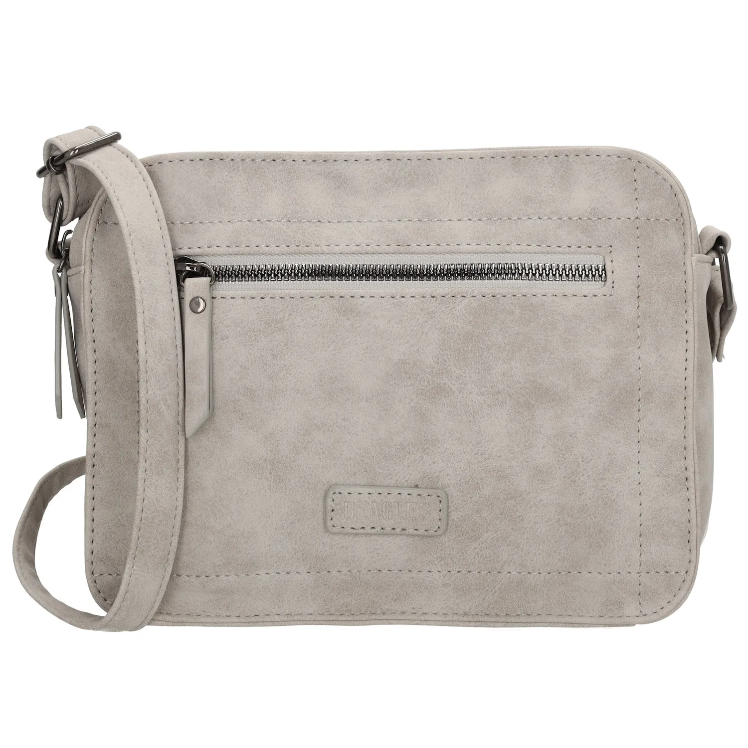 Ontdek de veelgevraagde schoudertas van Beagles - een onmisbare must-have voor elke collectie. Dit boxy model is zowel praktisch als trendy. Met een voorvak met rits en twee hoofdvakken met ritssluiting, biedt het ultieme organisatie. De verstelbare schouderband zorgt voor comfortabel dragen. Voeg deze veelzijdige tas toe aan jouw assortiment en voldoe aan de vraag van jouw klanten.

De eigenschappen van deze Beagles schoudertas zijn:

Voorvak met ritssluiting
Twee hoofdvakken met ritssluiting
Verstelbare schouderband