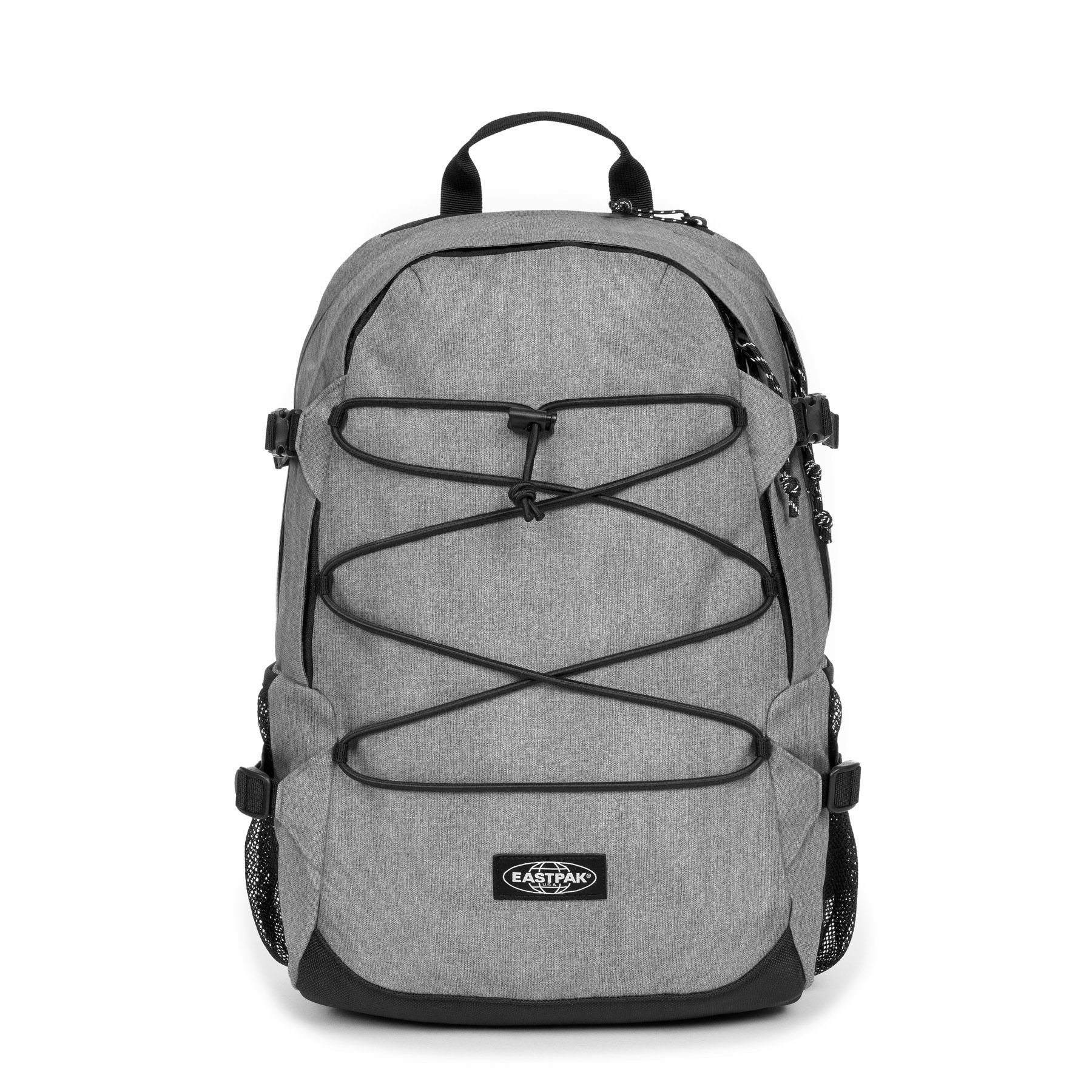 De Eastpak GERYS PRO Sunday is een stijlvolle en praktische tas met een compact formaat en verstelbare schouderband. De tas heeft meerdere vakken en is gemaakt van duurzaam materiaal. Draag de tas over je schouder voor een trendy look of crossbody voor meer comfort. Perfect voor dagelijks gebruik of een avondje uit! Maak je outfit compleet met deze veelzijdige tas.

Specificaties
In onze kleurstelling CS Black 
Twee hoofdvakken met rits
Gemaakt van 100% polyester
Gewatteerd achterpaneel en verstelbare schouderbanden
Gewatteerd laptopvak voor vrijwel alle apparaten van 16 inch
Flessenhouder aan de zijkant

Grootte
H 47.5 x B 32 x D 15 cm | 23 L