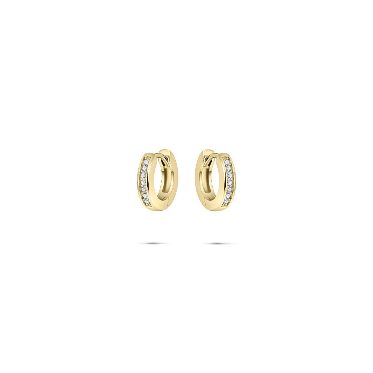 Gisser Jewels Zilver oorringen zilver KCD3/15Y