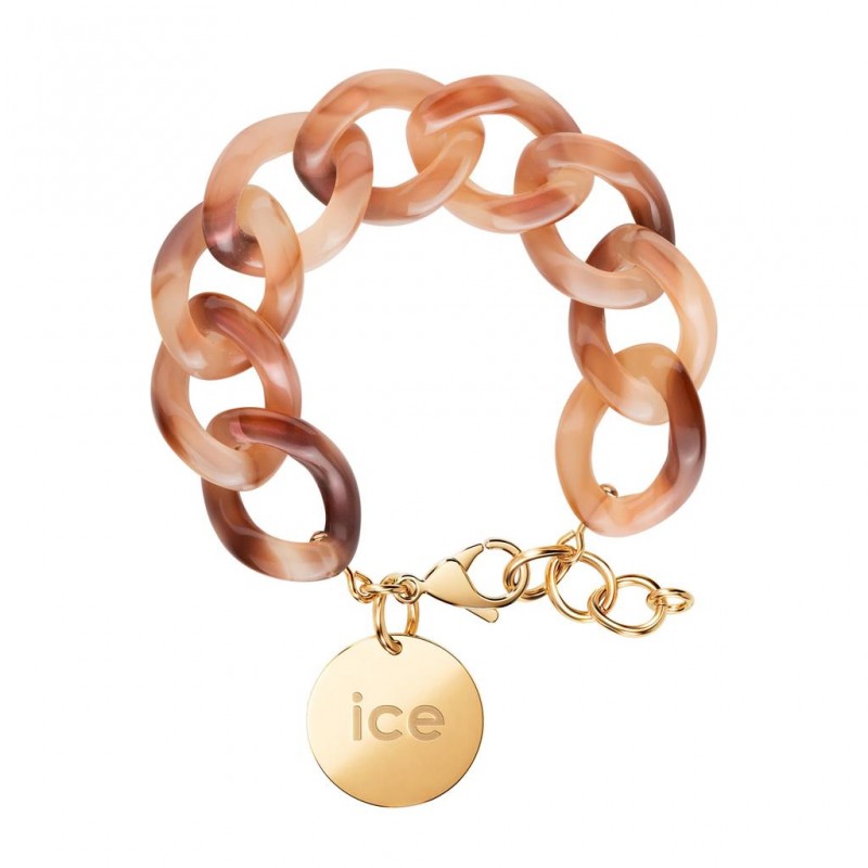 Brown Tan

Allemaal nieuw, allemaal mooi, het ICE jewellery-concept zorgt voor het plezier van het “matchen “! De kleuren van de topmodellen van Ice-Watch zijn nu verkrijgbaar in armbanden! Geef je over aan de XL-schakeltrend en adopteer het "Match your watch!"-concept. Lichtgewicht, flexibel en gemakkelijk te dragen met een goudkleurige medaille en slot zoals de goudkleurige wijzers en indexen van de wijzerplaten. We kunnen het solo of in duo dragen, toon op toon of monochroom. Elke armband wordt gepresenteerd in een exact bijpassende doos en in een zwart stoffen zakje met gouden letters ICE Jewellery.