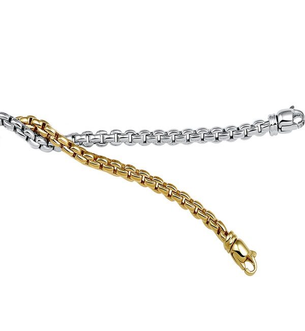 Monzario collier 612C in 14 krt geelgoud lengte 45cm