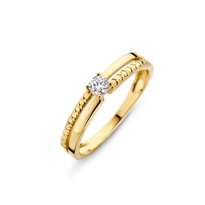 14k gg ring 17