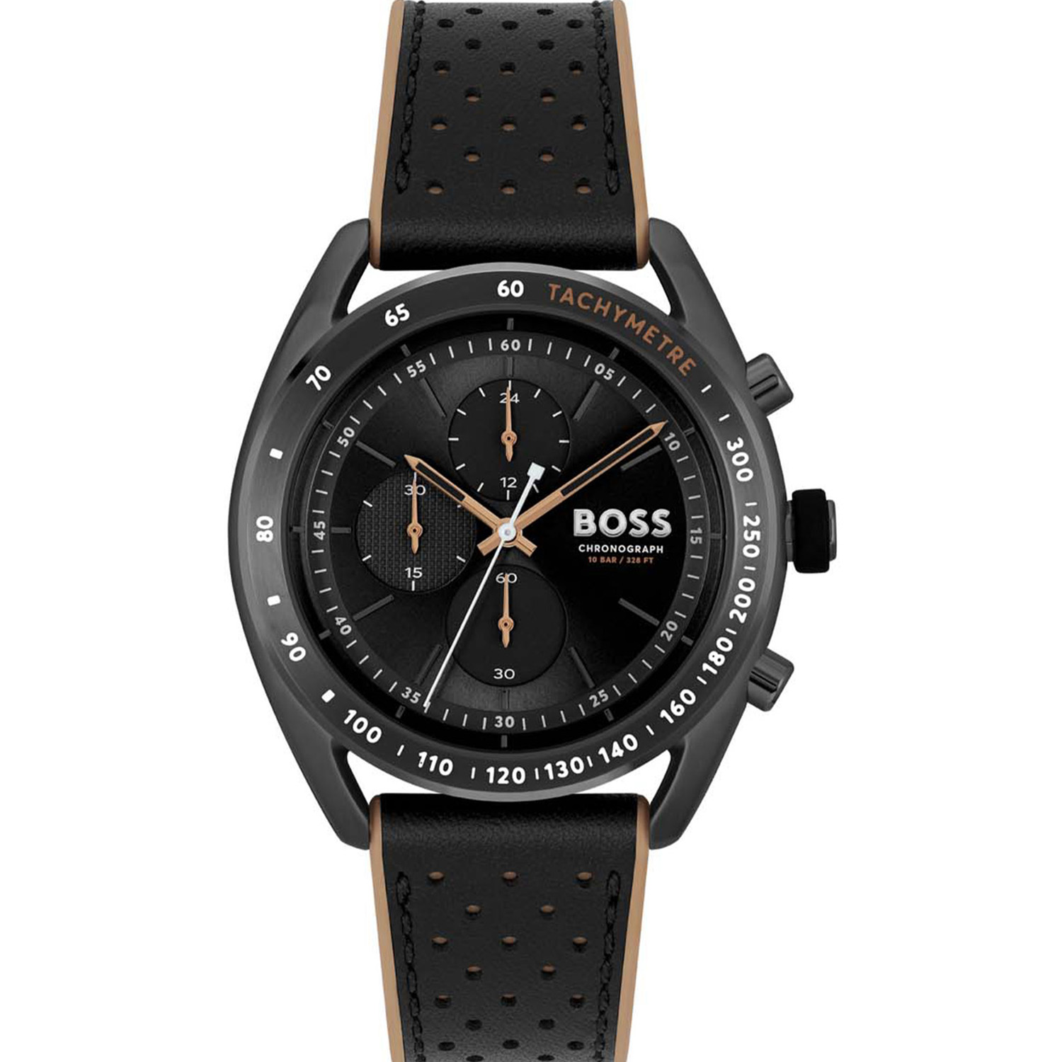 Dit mooie horloge van Hugo Boss de HB1514022 is een horloge met een Quartz uurwerk. Het horloge heeft een diameter van 44 mm, en is 11 mm dik. De weergave van de tijd is analoog. Verder is het horloge voorzien van een mineraal horlogeglas. Het horloge is 10 bar waterdicht. Wij leveren het horloge met 2 jaar garantie.