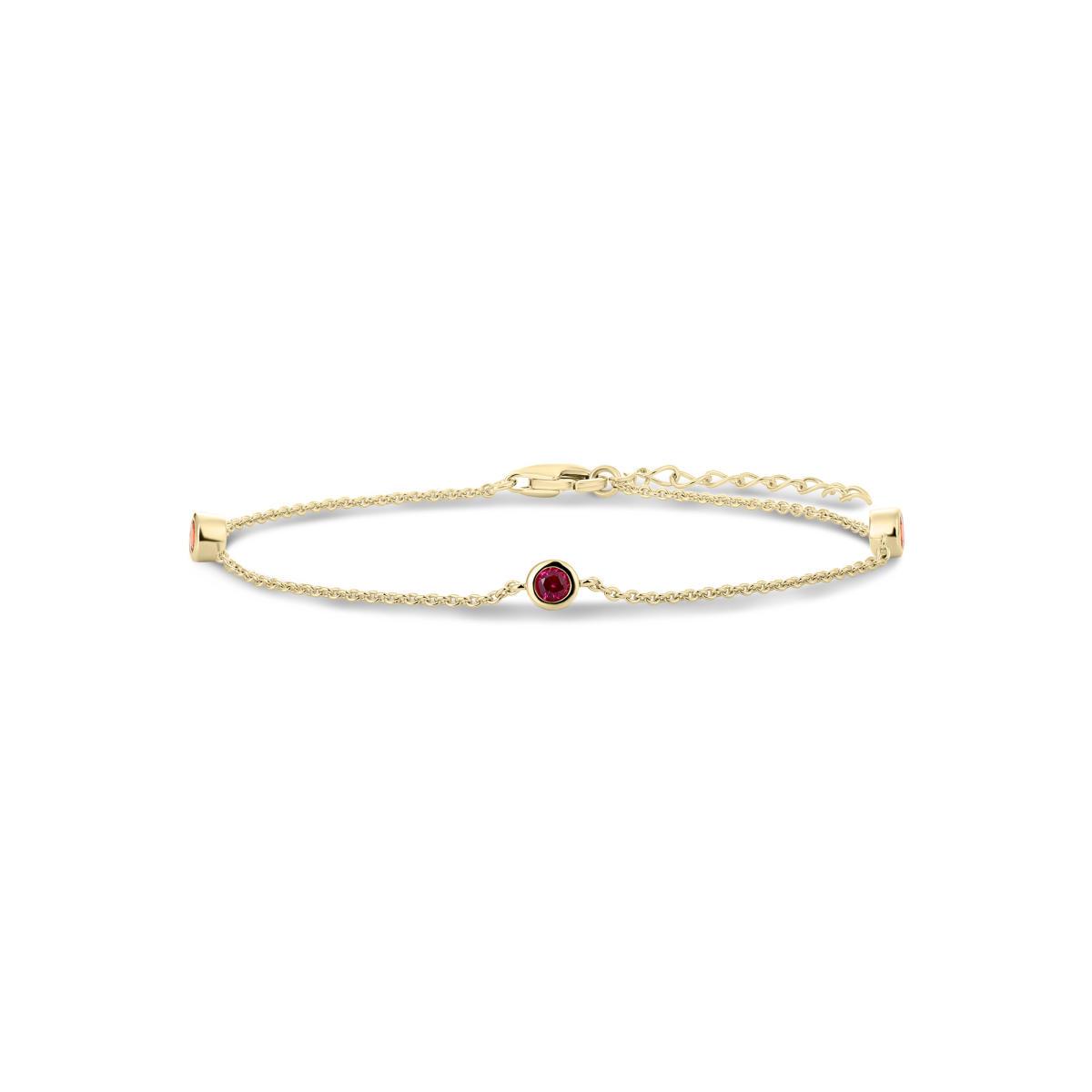 Yellow gold plated silver