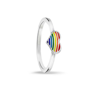 Bellini zilveren ring hart 579.041.46