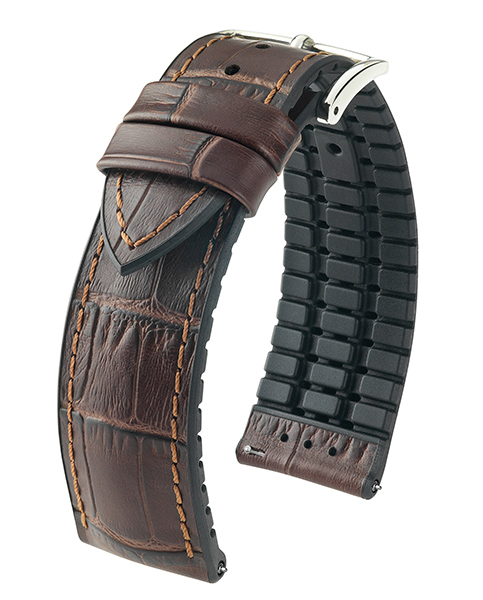 HIRSCH PAUL L BROWN CALF 20/18MM 0925028010-2-20.