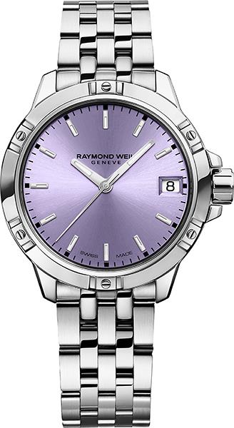 Dit is een horloge van het merk Raymond Weil gemaakt voor dames.
De specificaties zijn als volgt:
Kastmaat: 30 mm
Waterdichtheid: 10 ATM / 100 Meter / 330 Feet
Dit horloge heeft de volgende functies/eigenschappen:
Datumaanduiding