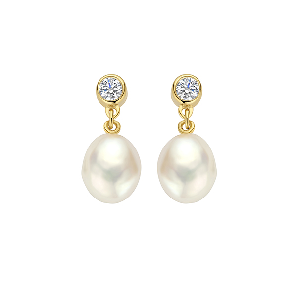 Dit zijn oorbellen van het merk FJF Jewellery gemaakt voor dames.