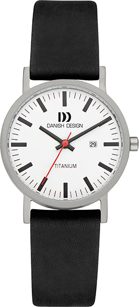 Dit is een horloge van het merk Danish Design gemaakt voor dames.
De specificaties zijn als volgt:
Kastmaat: 30 mm
Kastdikte: 6,9
Bandlengte: 115
Bandbreedte: 16
Gewicht: 19 gram
Waterdichtheid: 3 ATM / 30 Meter / 100 Feet
Dit horloge heeft de volgende functies/eigenschappen:
Datumaanduiding