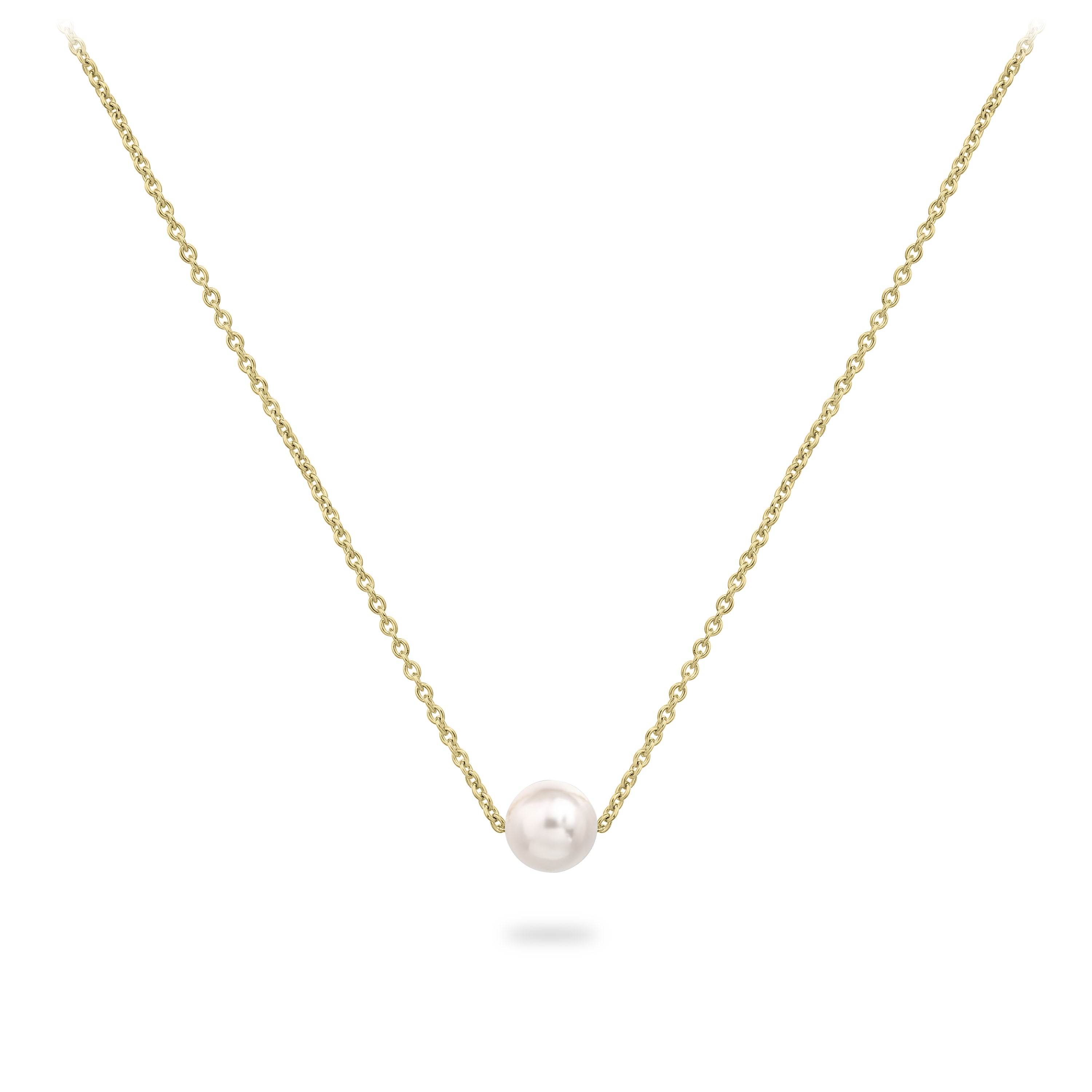 Description
This exquisite 14k gold necklace showcases the perfect blend of elegance and simplicity, featuring a lustrous freshwater pearl as its focal point. The delicate gold chain gracefully passes through the center of the pearl, creating a minimalist yet striking design that allows the natural beauty of the pearl to shine. The lustrous pearl, with its subtle iridescent glow, adds a timeless touch to the necklace, making it a versatile piece for both everyday wear and special occasions. Whether layered with other necklaces or worn solo, this piece exudes effortless sophistication and refined style.
Reference: VGN038