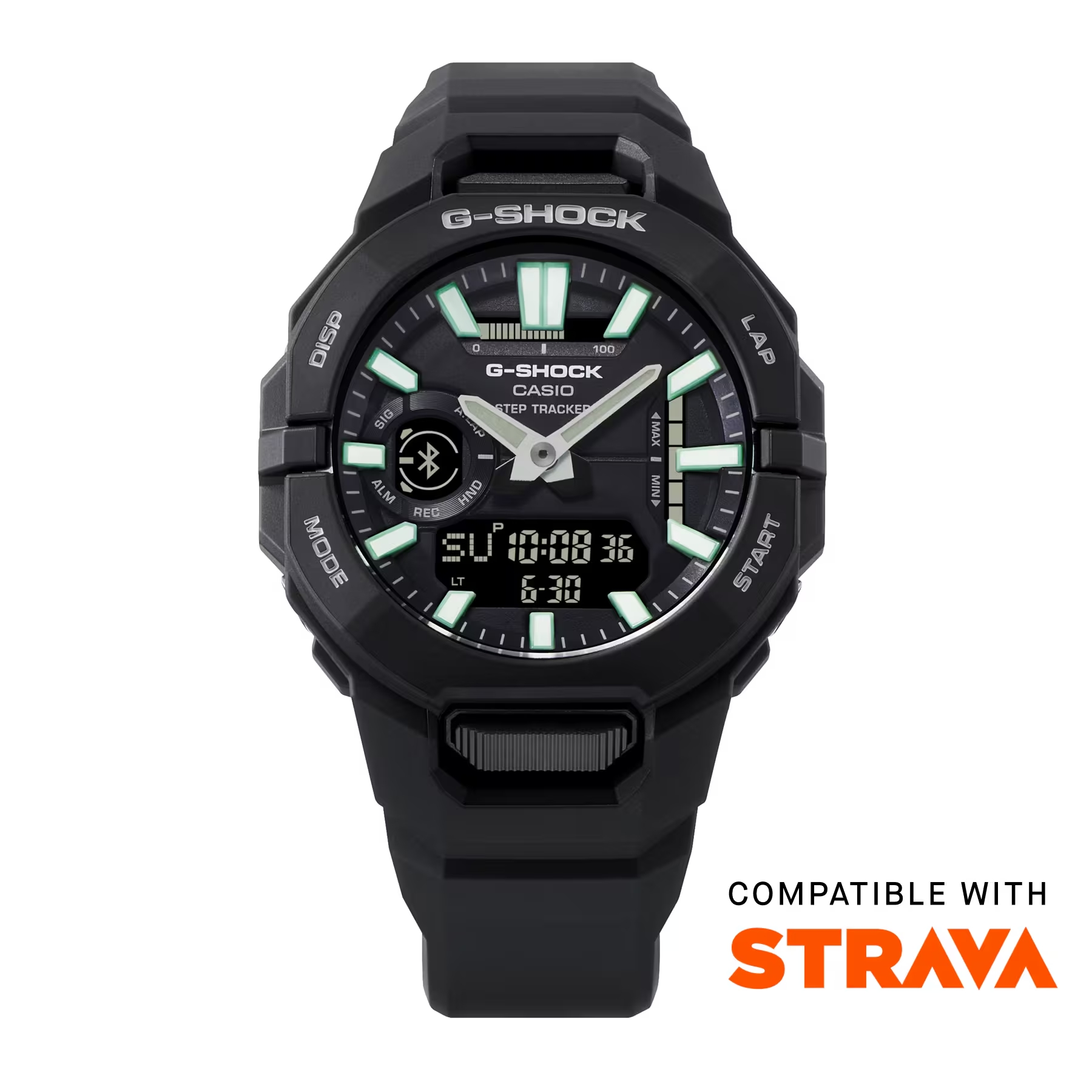 Til je dagelijkse training naar een hoger niveau in stijl en comfort met een G-SHOCK die speciaal is ontworpen voor urban sports.

Geniet meer van je workout met de GBA-950, die boordevol praktische functies zit om je te ondersteunen bij hardlopen en andere trainingsschema's. Gebruik de GPS-functionaliteit van je smartphone om afstandmetingen aan te passen, waarna het horloge je tempo kan bijhouden, zelfs zonder smartphoneverbinding. Gebruik de Auto Lap-functie om automatisch tijden over een bepaalde afstand bij te houden en gebruik de speciale app om eenvoudig gegevens uit het logboek te beheren, de activiteitsgeschiedenis te bekijken en nog veel meer.

De bezel en horlogeband zijn naadloos samengevoegd tot een enkel buitenstuk en bieden robuuste bescherming voor de met koolstofvezel versterkte harskast. De horlogebandbandconstructie, ontworpen voor maximale flexibiliteit, zorgt voor een nog comfortabelere pasvorm om de pols. Bovendien zorgt de zelfklevende glasbevestiging voor een compacter aanzet-ontwerp, waardoor het scherpe silhouet van de bezel tot de horlogebandband wordt versterkt.

Het nieuwe horlogebandontwerp is ontwikkeld in samenwerking met OUTSENSE Inc., een leider op het gebied van ""origami engineering"". Hun inzichten, verkregen uit de kunst van het papiervouwen, zorgen voor een horlogeband met diepte en dimensie en een uitzonderlijk comfortabele pasvorm. Nauwkeurig geanalyseerde berg- en dalplooihoeken in de basisdelen van de horlogeband trekken naar links en rechts naar buiten, zodat de kast goed tegen de pols past aan de onderkant van de golfvormige basis van de horlogeband. 

De belangrijkste harsonderdelen die zijn toegepast in de behuizing, de rand en de band zijn gemaakt met harsen van biologische oorsprong om de impact op het milieu te verminderen.

Synchroniseer met je smartphone via Bluetooth® voor nauwkeurige tijdregistratie, eenvoudige meldingen (geluidswaarschuwing), stappentellingen en meer. Met een batterij die 2 jaar meegaat, is dit horloge klaar om je te helpen met alles van het beheren van je dagelijkse gezondheid tot het verbeteren van je uithoudingsvermogen tijdens het hardlopen - en dat alles met een modieuze sportieve look.

Over Origami engineering
Origami engineering is de wetenschappelijke en technische studie en toepassing van traditionele Japanse papiervouwtechnieken. Origami is de kunst van het vouwen van papier om vormen te creëren en origamitechniek past deze technieken toe op verschillende gebieden.