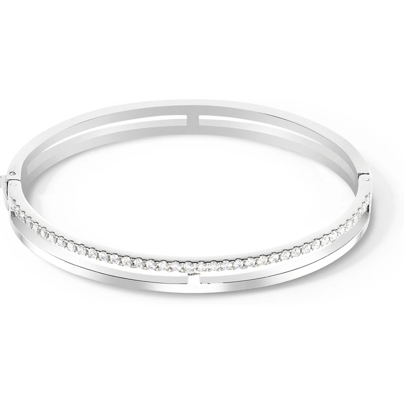 Coeur de Lion 0136/32-1817/19 Bangle Dubbel Crystal