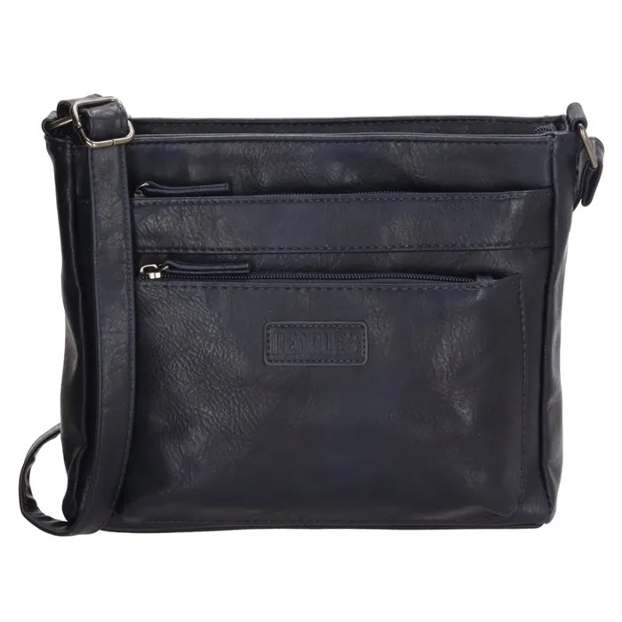 Murcia schoudertas in Navy Blauw precies wat je nodig hebt! Deze moderne tas combineert een elegant design met slimme opbergmogelijkheden, zodat je altijd georganiseerd én fashionable de deur uitgaat.

De tas is gemaakt van hoogwaardig imitatieleder en heeft een mooie Navy Blauwe kleur die makkelijk te combineren is met elke outfit. Dankzij de verstelbare schouderband draag je deze tas comfortabel crossbody of over één schouder. Ideaal voor werk, een dagje shoppen of een avondje uit!

✅ Waarom jij deze tas wilt hebben:

Twee handige voorvakken met ritssluiting
Ruim hoofdvak met ritssluiting, met daarin:
Een insteek vak voor je telefoon of sleutels
Een ritsvak voor kleine, waardevolle spullen
Praktisch achtervak met ritssluiting
Verstelbare schouderband voor optimaal draagcomfort
Gemaakt van duurzaam imitatieleder
 Afmetingen & materiaal:

Kleur buitenkant: Navy Blauw
Hoogte: 20 cm
Lengte: 25 cm
Diepte: 3 cm
Materiaal: Imitatieleder
Compact van formaat, groots in stijl en gebruiksgemak. Deze Beagles Murcia tas wordt al snel jouw favoriete accessoire. Bestel ‘m nu en ervaar het gemak zelf!
