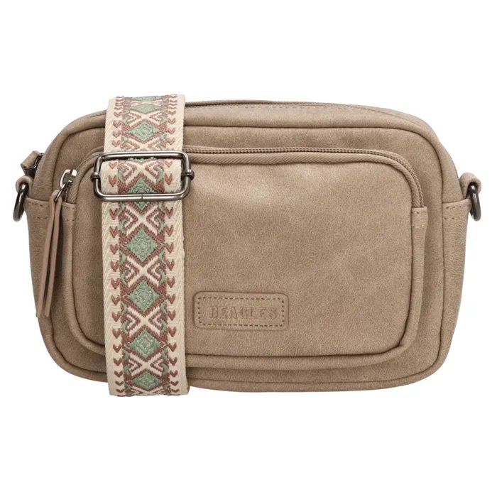 Beagles Murcia Schoudertas – Taupe | Stijlvol, Compact & Superhandig
Ben jij op zoek naar een compacte, stijlvolle én praktische tas voor dagelijks gebruik? Dan is de Beagles Murcia schoudertas in taupe precies wat je nodig hebt! Deze moderne tas combineert een elegant design met slimme opbergmogelijkheden, zodat je altijd georganiseerd én fashionable de deur uitgaat.

De tas is gemaakt van hoogwaardig imitatieleder en heeft een mooie taupekleur die makkelijk te combineren is met elke outfit. Dankzij de verstelbare schouderband draag je deze tas comfortabel crossbody of over één schouder. Ideaal voor werk, een dagje shoppen of een avondje uit!

✅ Waarom jij deze tas wilt hebben:

Twee handige voorvakken met ritssluiting
Ruim hoofdvak met ritssluiting, met daarin:
Een insteekvak voor je telefoon of sleutels
Een ritsvak voor kleine, waardevolle spullen
Praktisch achtervak met ritssluiting
Verstelbare schouderband voor optimaal draagcomfort
Gemaakt van duurzaam imitatieleder
 Afmetingen & materiaal:

Kleur buitenkant: Taupe
Hoogte: 20 cm
Lengte: 25 cm
Diepte: 3 cm
Materiaal: Imitatieleder
