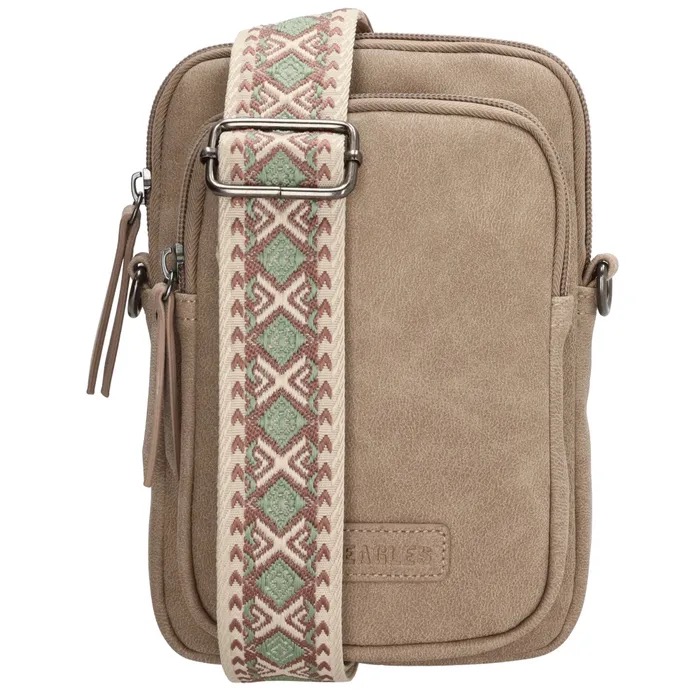 
Beagles Malaga Telefoontasje &ndash; L.Taupe | Compact, Modieus & Superhandig
Telefoontasjes zijn hot &ndash; en dit exemplaar van Beagles laat zien waarom! Het Beagles Malaga telefoontasje is d&eacute; perfecte mix van stijl en functionaliteit. Dit compacte tasje is ideaal voor als je licht op pad wilt, maar toch je essentials zoals je telefoon, pasjes en wat geld veilig mee wilt nemen.

Dankzij de zachte kleur en de trendy, afneembare schouderband is dit tasje een echte eyecatcher. En met het hoofdvak, telefoonvak &eacute;n achtervakje heb je verrassend veel opbergruimte. Handig &eacute;n stijlvol &ndash; wat wil je nog meer?

✅ Waarom dit tasje perfect is voor jou:

Ruim hoofdvak met ritssluiting
Apart telefoonvak &eacute;n een handig achtervakje
Verstelbare en afneembare schouderband &ndash; draag &lsquo;m crossbody of over &eacute;&eacute;n schouder
Gemaakt van hoogwaardig imitatieleder met zachte voering van polycotton
Lichtgewicht en ideaal voor dagelijks gebruik of een avondje uit

 Productspecificaties:

Kleur fitting: Gun metal
Materiaal buitenkant: Imitatieleder
Materiaal binnenkant: Polycotton
Afmetingen (L x H x D): 12,5 x 19,5 x 2,5 cm
Inhoud: 0,61 liter

Klein van formaat, groots in stijl. Dit Beagles Malaga telefoontasje is jouw ideale accessoire voor onderweg &ndash; of je nu naar een festival, terras of de stad gaat.

️ Bestel nu en ga stijlvol &eacute;n licht bepakt de deur uit!