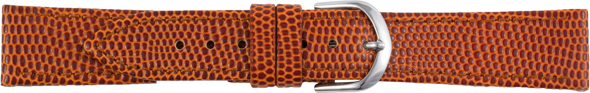 Horlogeband 096 leer bruin 14mm