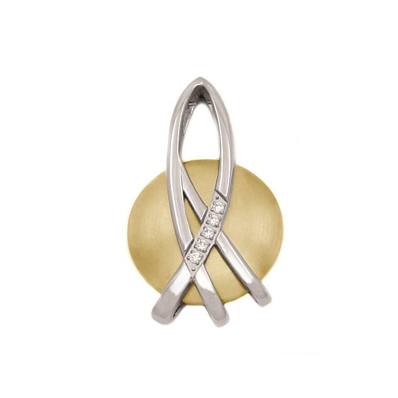 Hardwear 62642-PE Edelstaal Hanger Verguld met Zirkonia