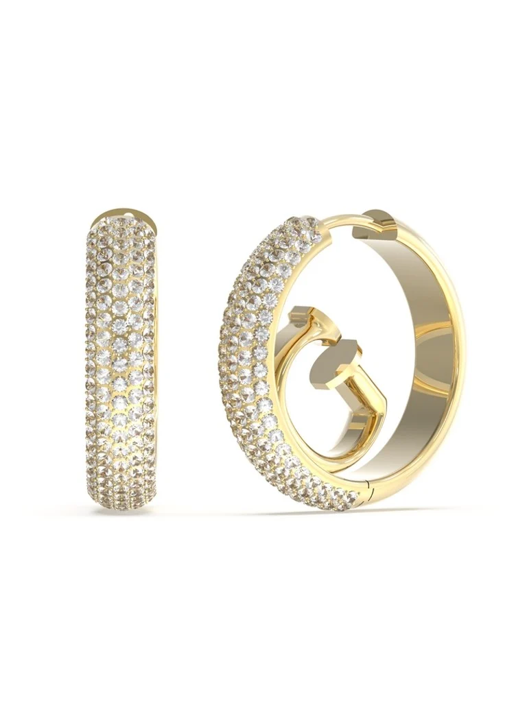 De Guess Jewellery Creolen (modelnummer JUBE03299JWYGT-U) zijn stijlvolle oorbellen die een vleugje elegantie aan elke outfit geven. Perfect voor zowel dagelijkse als feestelijke gelegenheden. Combineer met andere gouden accessoires voor een samenhangende look. Ideaal voor een avondje uit of om een zakelijke outfit te verfraaien. Voeg een sprankeling toe aan je stijl!