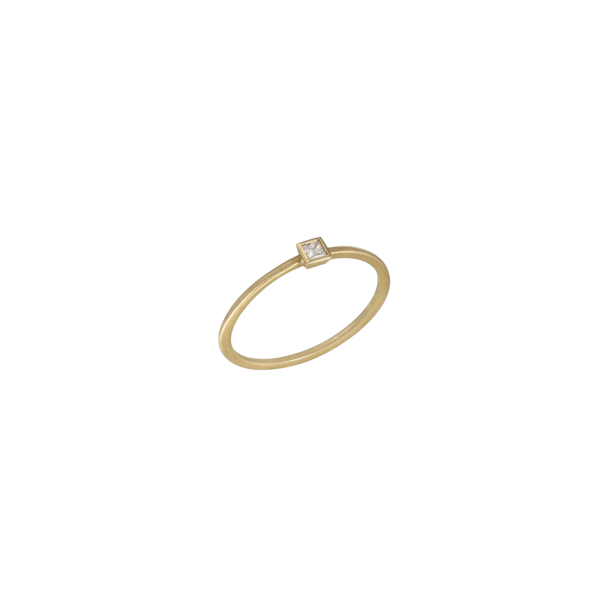 Een 18 krt geelgouden ring van Antonio Bernardo model Dany Princes