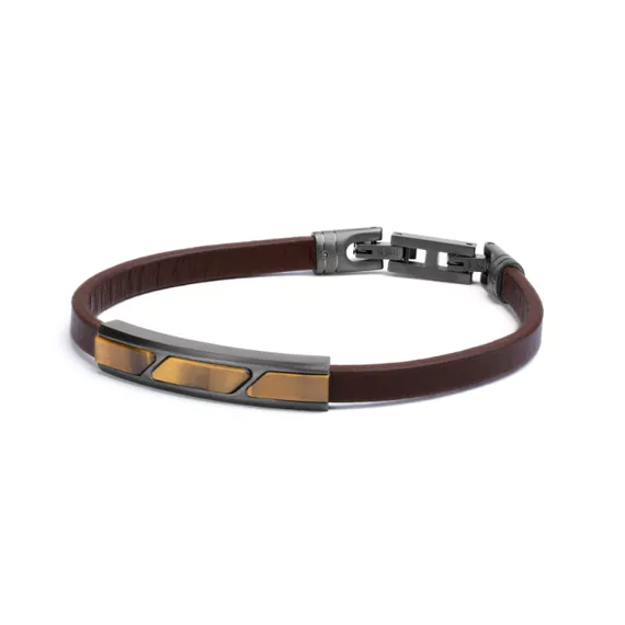 De Stella-armband is gemaakt voor de moderne man die stijl met een vleugje kracht wil. Gemaakt van roestvrij staal, kwaliteitsleer en gesmeed koolstof, is deze armband zowel duurzaam als stijlvol.

Gesmeed carbon, bekend om zijn sterkte en lichtgewicht, geeft de Stella zijn kenmerkende look – robuust maar verfijnd. Of hij nu casual wordt gedragen of gecombineerd wordt met formele kleding, de Stella is meer dan een accessoire. Het is een statement.