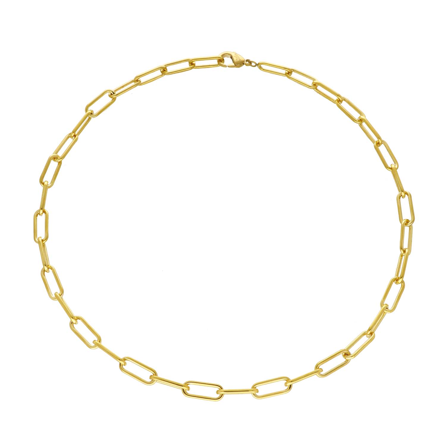 Boccia Titanium 08059-02 Op zoek naar een titanium ketting? Dan is dit sieraad van Boccia Titanium een goede keuze! Deze 08059-02 Boccia ketting is gemaakt vangoudkleurig titanium en bestaat uit paperclipschakels. De ketting heeft een lengte van 45cm en is mooi in combinatie met de bijpassende armband en oorstekers. HET MERK Boccia Titanium is het titanium merk van Nederland, dat zijn oorsprong in Duitsland vindt en is opgericht in het jaar 1992. Ontwikkeld door internationale ontwerpers. Alle titanium componenten van de BOCCIA TITANIUM collectie zijn gemaakt van 99,7% puur titanium; het bijzondere materiaal. Het is licht in gewicht, neemt de temperatuur van de huid aan en is zeer huidvriendelijk. Bovendien is het corrosie- en temperatuurbestendig. SPECIFICATIES - Puur titanium - Gold plating - 45cm - Zoetwaterparel