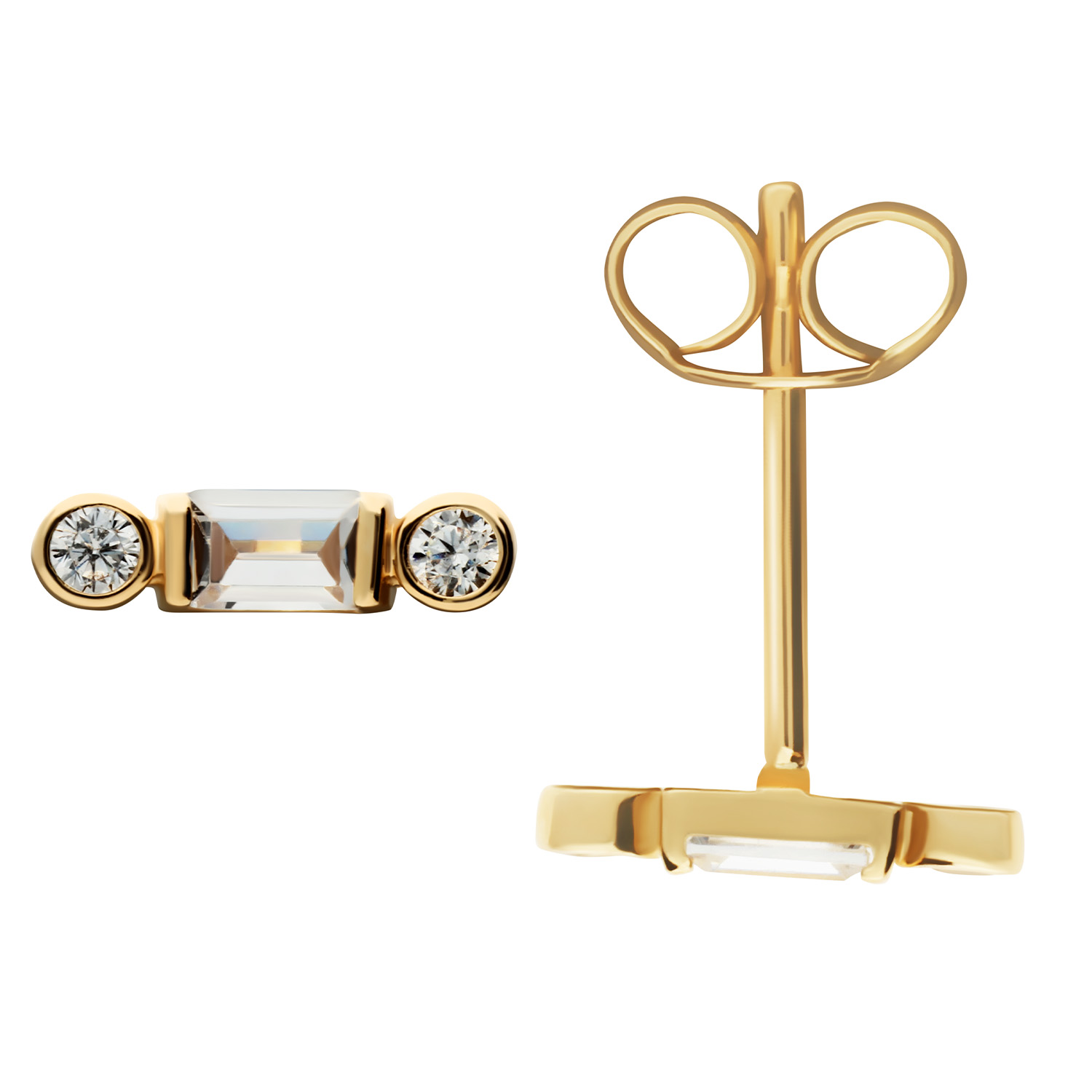 Deze prachtige oorstekers van Glow staan perfect bij elke outfit! De oorstekers zijn gemaakt van 14 karaat goud en hebben een lengte van 7,7mm. Mooi in combinatie met andere sieraden van Glow voor een complete look.


  
  Specificaties
  - 206.1401.00
  - Oorstekers
  - 14 karaat goud
  - Lengte: 7,7mm