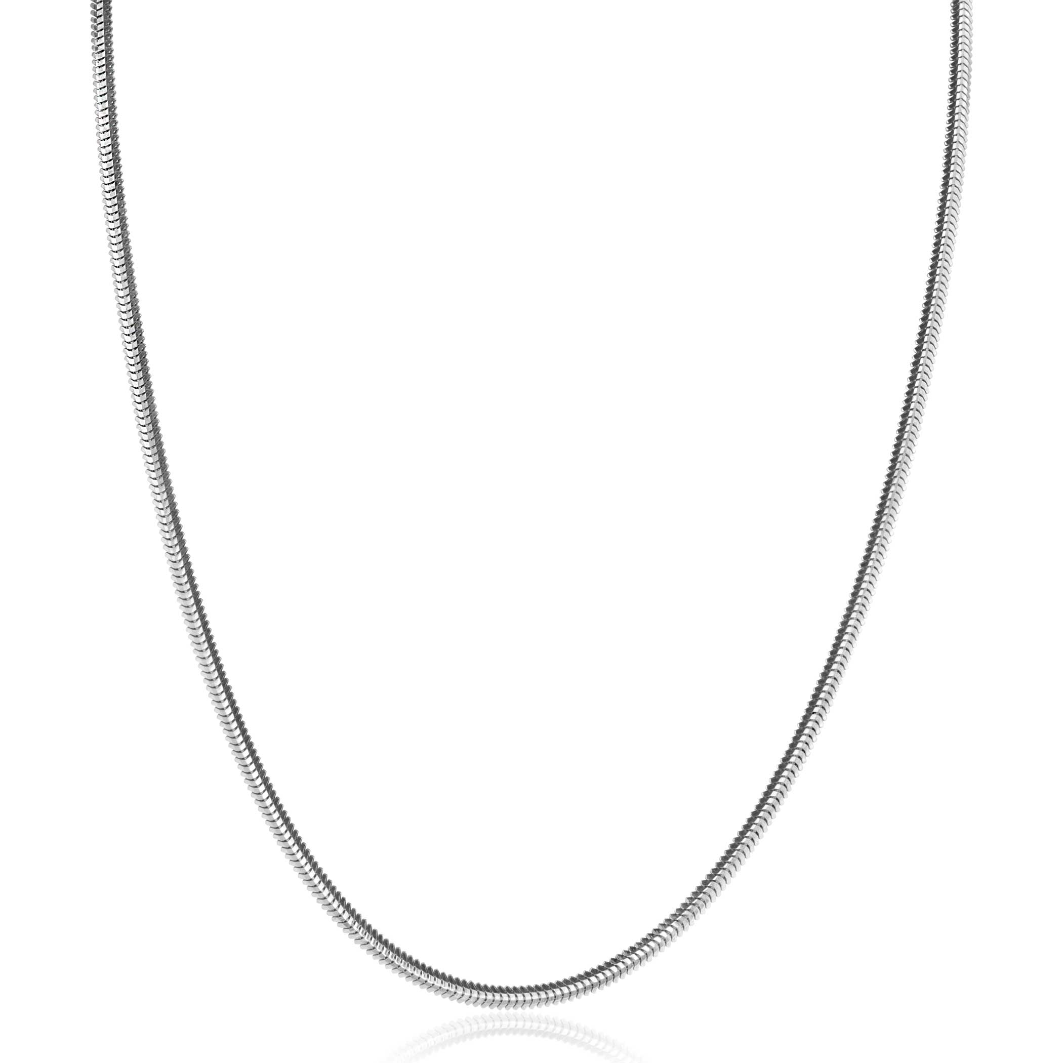 ZINZI zilveren platte slangenketting 45cm van 2,5mm breed. Valt sierlijk om iedere hals. De lengte van de ketting is te variëren tussen 42 en 45cm door het handige verlengkettinkje. Bij sluiting herkenbaar ZINZI, door het zilveren Zinzi hartje. Vervaardigd van eerste gehalte zilver (925) en voorzien van een extra rodiumlaag voor een langdurige glans.