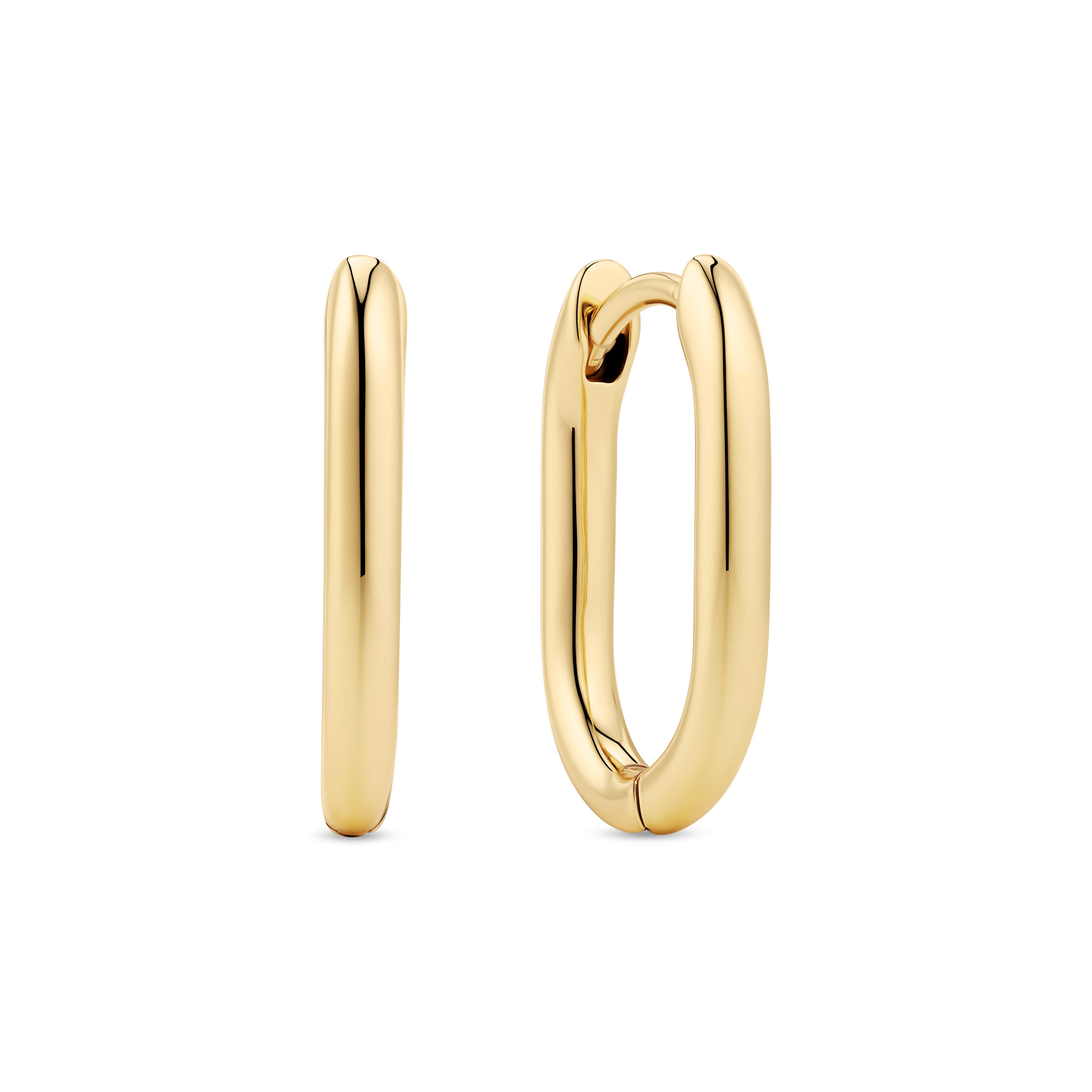 sif jakobs oorbellen gold plated zilver
