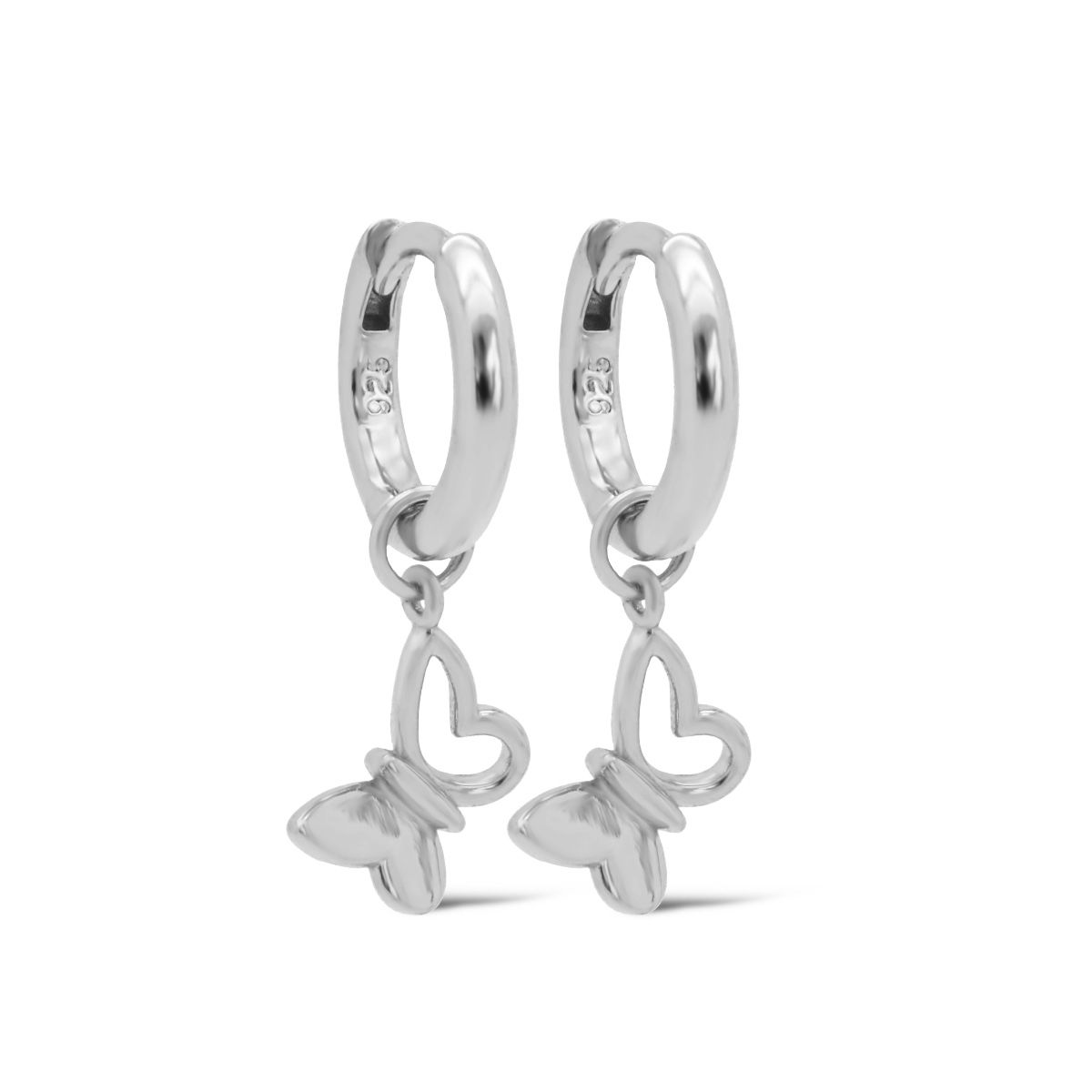 De Karma Hinged Hoops FELIA Butterfly Silver (modelnummer KAR-A161S) zijn elegante creolen, perfect voor elke gelegenheid. Deze nikkelvrije oorbellen bieden een comfortabele draagervaring zonder irritatie. Ideaal als cadeau of als aanvulling op je sieradencollectie. Voeg een vleugje charme toe aan je outfit!