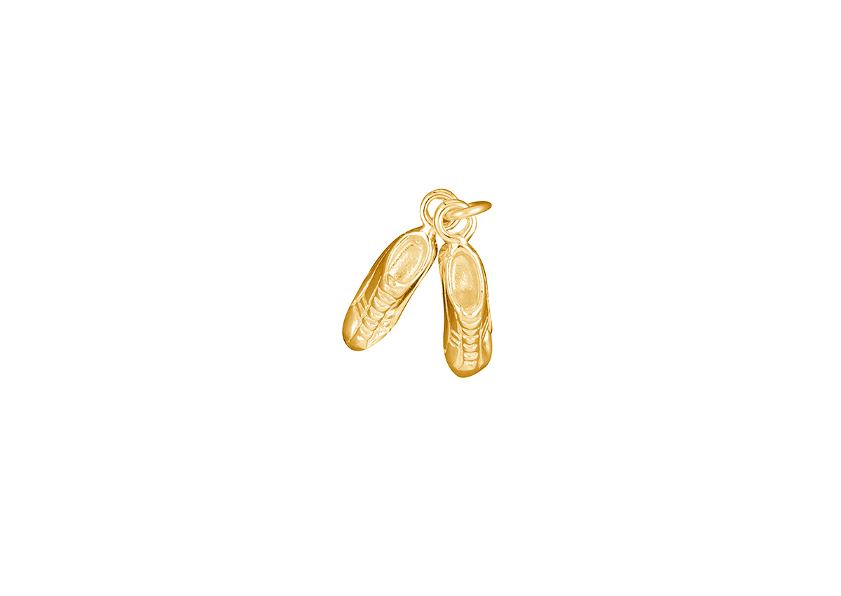 Gouden hanger fantasie 2 Voetbalschoenen
Voetbalschoen klein dubbel