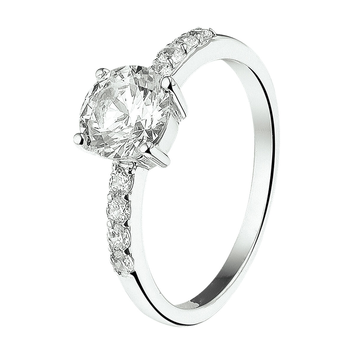 Deze  prachtige zilveren ring  past hij uitstekend bij elke gelegenheid. Draag deze ring dagelijks of bij speciale gelegenheden voor een verfijnde look. gemaakt met mooie zirkonia stenen