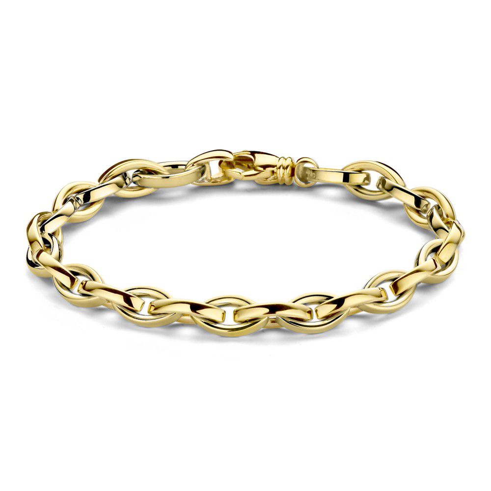 14kt. Excellent Armband geelgoud, Anker