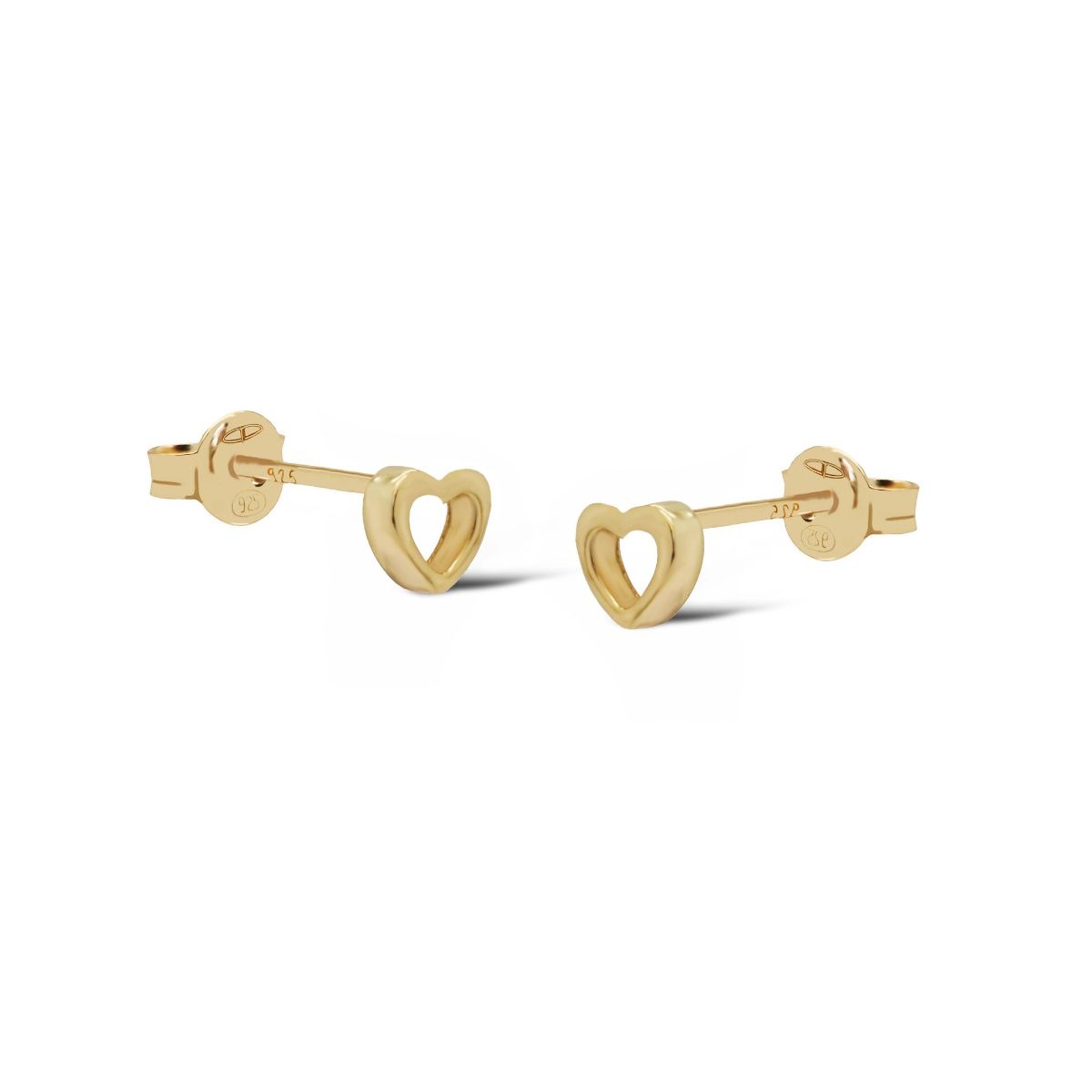 De Karma Symbols TINY Open Heart Goldplated oorbellen, modelnummer KAR-M3313GP, zijn delicate, goudgeplateerde studoorbellen die het gevoel van liefde uitstralen. Deze nikkelvrije sieraden zijn ideaal voor dagelijks gebruik en combineren stijlvol met zowel casual als formele outfits. Draag ze solo voor een subtiele uitstraling of combineer ze met andere gouden accessoires voor een elegante, gelaagde look.