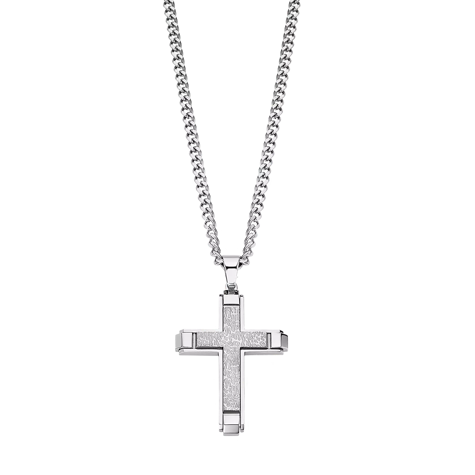 Lotus Style heren collier LS2256-1/1 staal
De fusie van staal en andere materialen is de kern van de lotus Style collectie, met een eigentijdse urban en gedurfde look.
Sieraden
Juweeltype
Ketting
Materiaal
Roestvrij Staal
Ketenlengte
500.00 mm
Breedte
45 mm
Dikte
45 mm
Kleur
Grijs Zilver
Af hebben
Helderheid
Gewicht
24.11 g