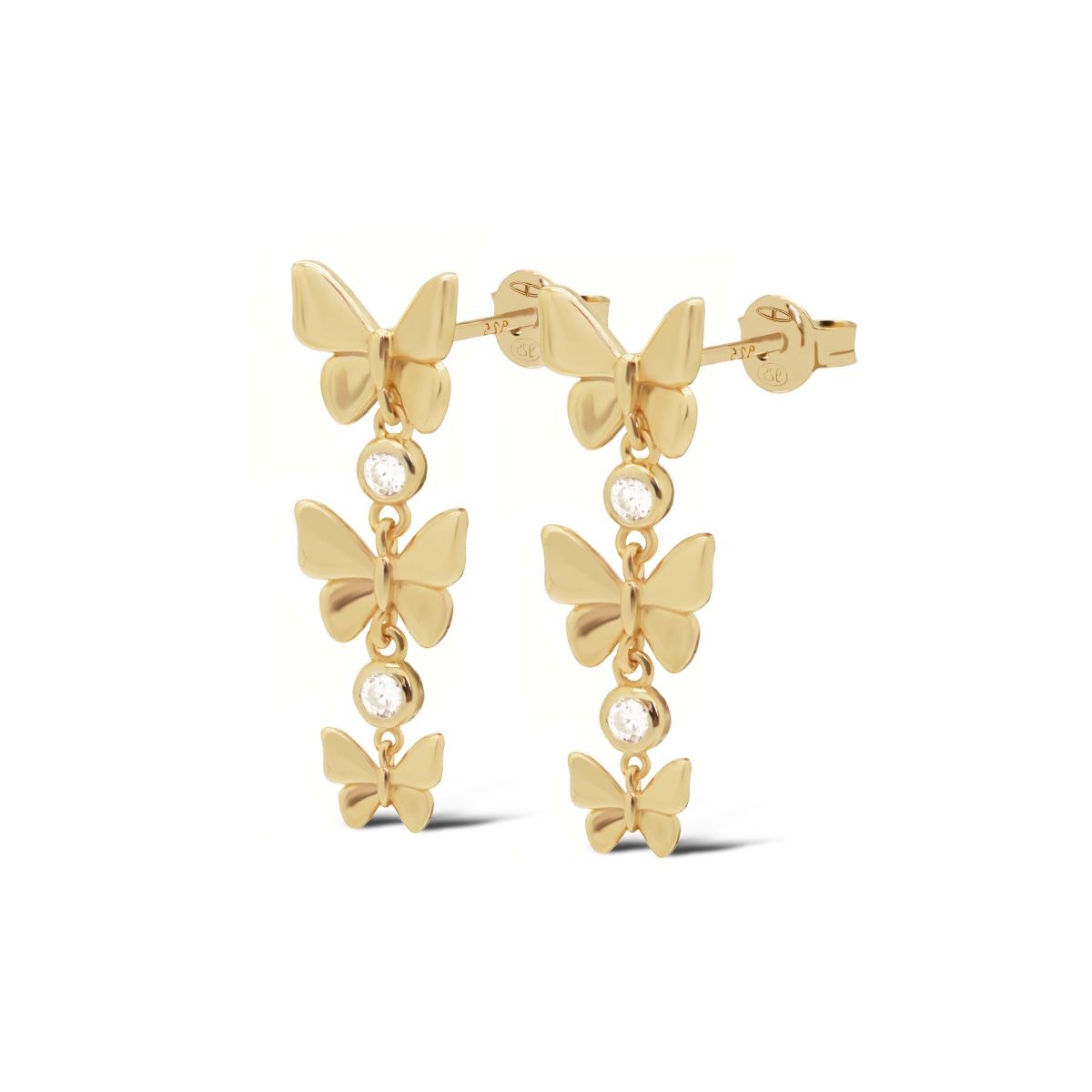 De Karma Symbols XL FONE Butterfly Goldplated, modelnummer KAR-X196GP, is een schitterende accessoire voor iedere gelegenheid. Deze nikkelvrije oorstekers, behorend tot de categorie JUWEEL, voegen een vleugje elegantie toe aan elke outfit. Draag ze bij zowel casual als formele kleding voor een tijdloze uitstraling. Perfect als subtiele eyecatcher.