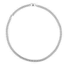 De Gourmette Four Inox van modelnummer AZ-NL017-A-060 is een stijlvolle halsketting van een niet gedefinieerd merk. Deze zilverkleurige ketting is gemaakt van roestvrij staal, heeft een lengte van 60 cm en een breedte van 4 mm. 