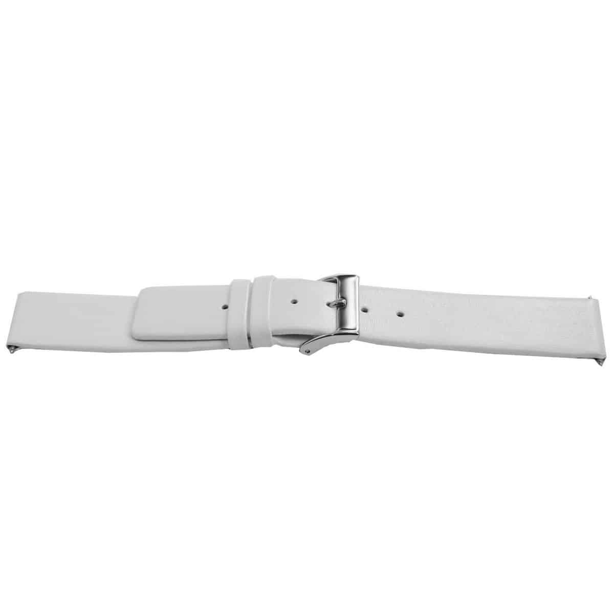 Italiaans lederen horlogeband, J53/VGC00 wit, glad en ongestikt. 
Kleur band: Wit
Band dikte: 2.4mm
Band lengte: 75/115mm
Band breedte: 16x16mm
Gesp: All Stainless Steel
Bekleding binnenband: Nubuck
Gestikt: Nee
Pushpin: Inclusief
Hypo allergisch: Ja
ean: 4782586371038
