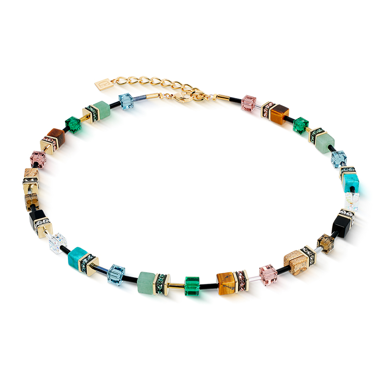 Coeur de Lion collier, Mulicolor Art Nouveau