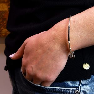 Armband buisjes petit touch of gold zilver, oxy, Goldfilled