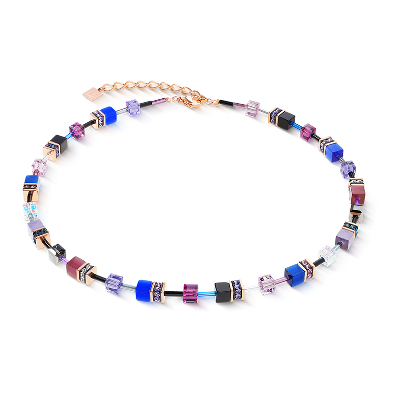 Coeur de Lion collier, Blue Purple