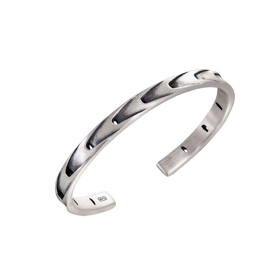 Een 925/1000 zilveren armband Antonio Bernardo model Running.