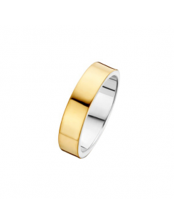 De Fjory ring goud op zilver, modelnummer 41-R011905 combineert hoogwaardige materialen met een elegant ontwerp. De ring is ideaal om dagelijks te dragen of bij speciale gelegenheden. De beste manier om hem te dragen is als blikvanger aan uw ringvinger, gecombineerd met subtiele accessoires voor een verfijnde uitstraling.