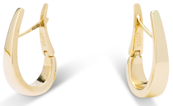 Prachtige 14krt gouden oorsieraden van het merk Monzario.