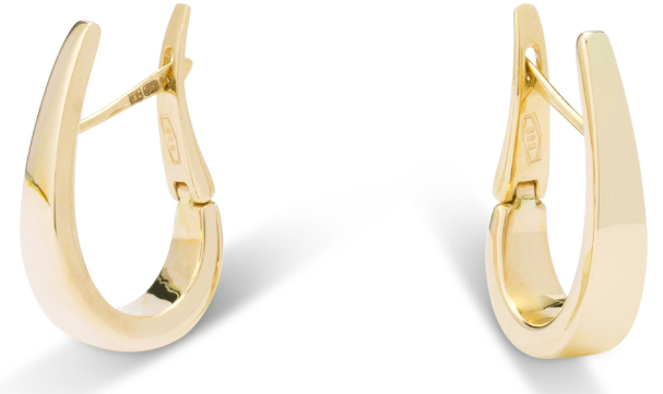 Prachtige 14krt gouden oorsieraden van het merk Monzario