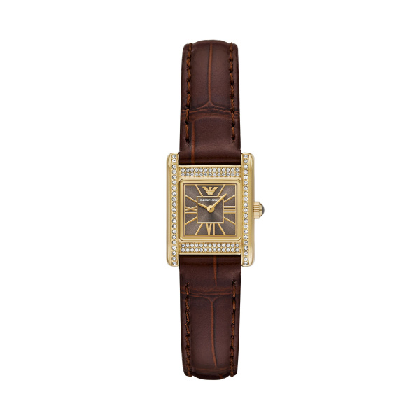 Armani dames polshorloge model AR11705 uit de Genni collectie. 5 atm waterdicht.