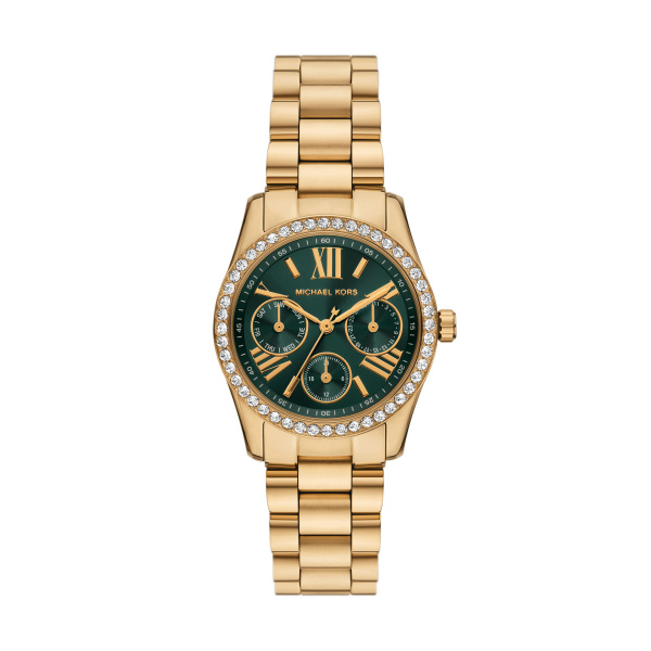 Michael Kors dames pols horloge model MK4924 uit de Lexington collectie. 10 ATM waterdicht.